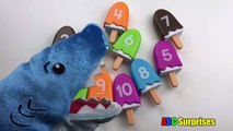 Learn to Count 1 to 10 for Children Colorful Toy Ice Cream Popsicles Pretend Food ABC Surprises-okRKN