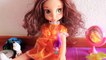 PRINCESS BELLE Beauty & the Beast MAKEOVER DRESS UP Make Up Hair Disney Movie Toys-uc5o
