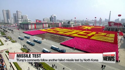 Trump keeps options open against North Korea