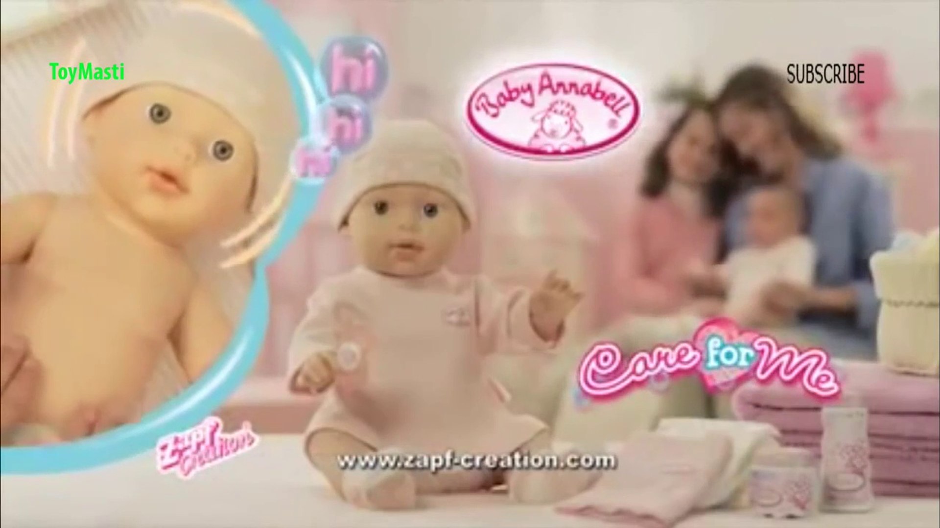 Baby annabell care for me sales doll