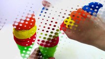 DIY Make Colors Kinetic Sand Ice Cream Cone Icecream Rainbow Learning Colors Ice Cream Molds-unM