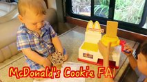 Baby Cooking McDonald's Play Kitchen COOKIE Maker Play-Doh Chicken McNuggets French Fries Happy Meal-mB5FG