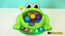 Learn COLORS & Counting Numbers Preschool Toys for Kids Pop Giggle Pond Pal Frog ABC Surprises-OcFFn5Xa