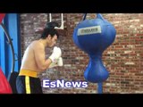 Julio Cesar Chavez Jr Working Body Shots For Canelo Fight EsNews Boxing