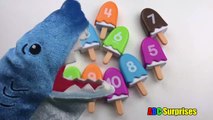 Learn to Count 1 to 10 for Children Colorful Toy Ice Cream Popsicles Pretend Food ABC Surprises-okRKN
