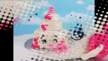 DIY How To Make Super Sparkle Glitter Shopkins Wendy Wedding Cake With Play Doh-ELNO