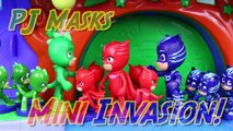 PJ Masks Duplicates Romeo Evil Minis Army Attacks PJ Mask Headquarters with Blind Bag Figurines-73hqLLW