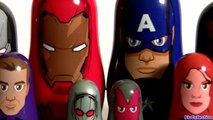 Team Captain America CIVIL WAR Stacking Cups Surprise Team IRON MAN Nesting Toys Surprise-_