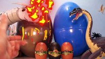 Giant DINOSAUR TOYS Surprise Eggs   GIANT VOLCANO EGG Full of Dinosaurs, Dinosaur Toys-6jtjmIk