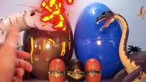 Giant DINOSAUR TOYS Surprise Eggs   GIANT VOLCANO EGG Full of Dinosaurs, Dinosaur Toys-6jt