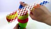 DIY Make Colors Kinetic Sand Ice Cream Cone Icecream Rainbow Learning Colors Ice Cream Molds-unMgIb