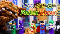 Lego Batman Movie Superman Fights Clayface Arrests Joker with Penguin Catwoman Riddler Rescues Robin-DVrizv