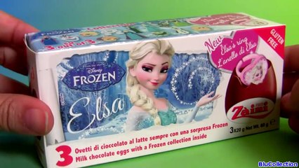 Queen Elsa Chocolate Eggs 3 Surprise from the Movie Disney Frozen with Princess Anna-V5