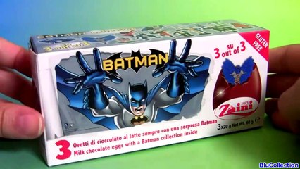 3 Batman Huevos Sorpresa Ovetti Cioccolato con Sorpresa Zaini 3D-cUeqs