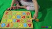 Learning ABC Letter Alphabets ABC puzzle for toddler-P