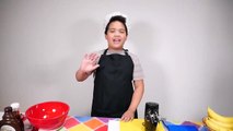 Easy recipes for dessert & Healthy recipes of snacks - make WAFFLE recipe! Food recipes for kids-J6