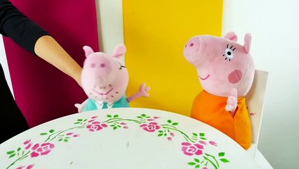 Video Peppa Pig  Peppa Family Breakfast  Peppa Pig Toy Movie for Kids-dPDiq4