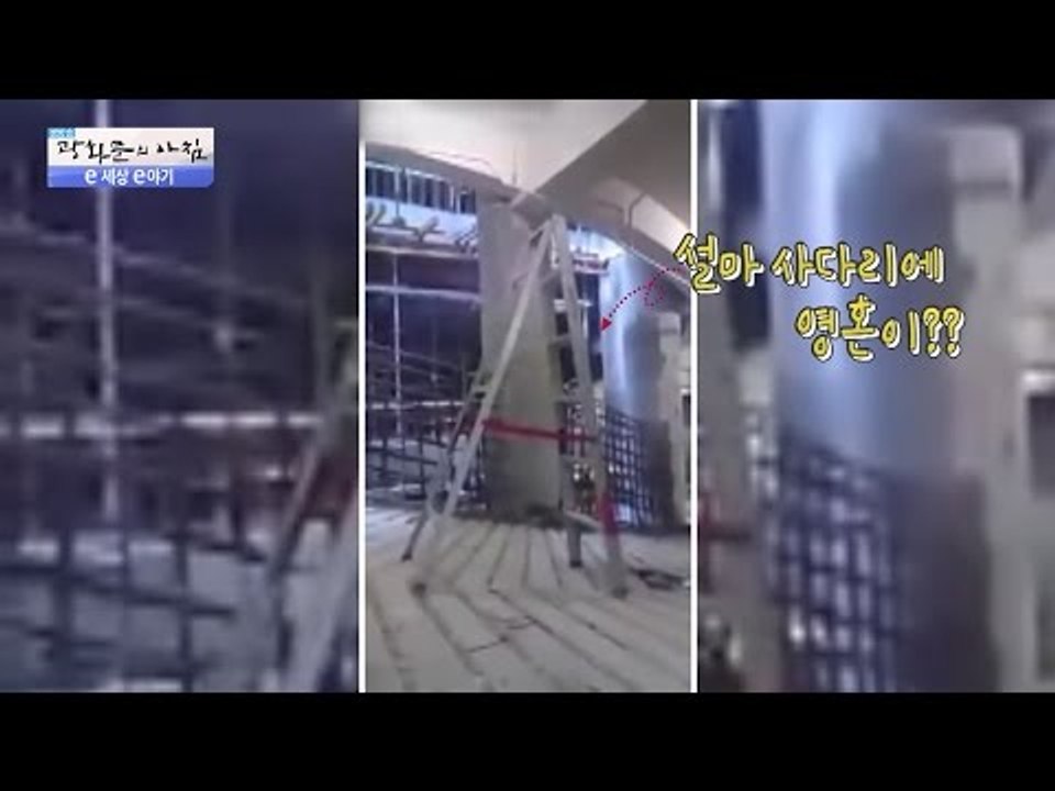 혼자 움직이는 영혼이 깃든 사다리! [광화문의 아침] 296회 20160816