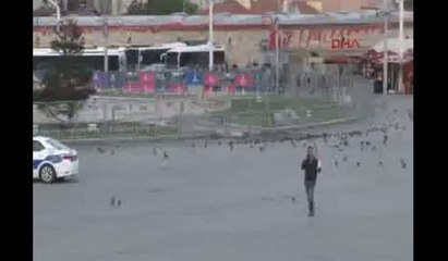 Taksim Meydanı'na kimse alınmıyor