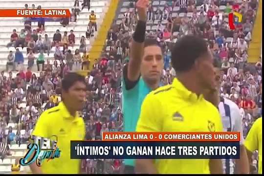 Comerciantes Unidos y Alianza Lima empataron en Matute