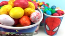 M&M Surprise Cups Disney Pixar Cars Tsum Tsum Peppa Pig Toys Learn Colors Play Doh Modelling Clay-z4HOjB