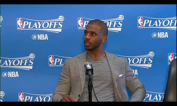 【NBA】Chris Paul Postgame采访| 爵士vs快船| 游戏7 | 2017年4月30日| 2017年NBA季后赛