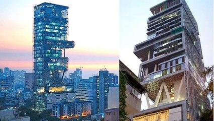 ప్రపంచంలోనే అతి ఖరీదైన ఇల్లు _ Antilia The Most Expensive House In The World _ Mukesh Ambhani