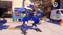 Overwatch: Just a simple gif of the new D.va skin