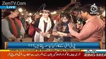Lady Doctor supporting PTI Imran Khan's struggle for Justice in Pakistan - Watch Here