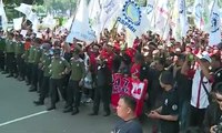 Unjuk Rasa Hari Buruh di Jakarta