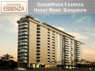 Sumadhura Essenza by Sumadhura in Bangalore - Call: (+91) 7289089451