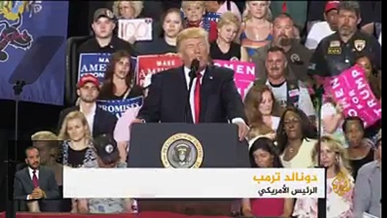 ترامب يعلن أنه أمر السيسي بالإفراج عن أية حجازي