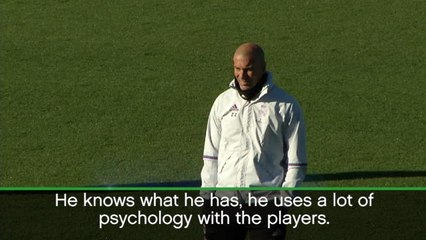 Former Real man Sanz lauds Zidane's 'common sense'