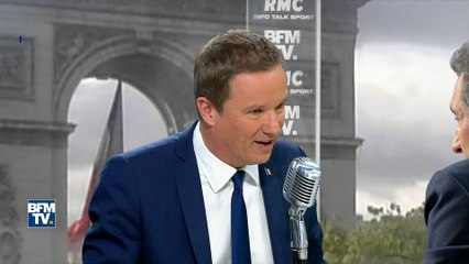 "Hollande junior": quand Dupont-Aignan se réapproprie le "bébé Hollande" de Le Pen pour évoquer Macron