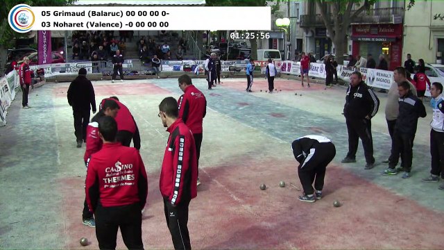 Finale, 62ème Grand Prix Bouliste, Sport Boules, Bagnols-sur-Cèze 2017