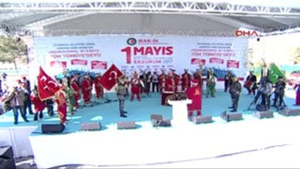 Erzurum'da 1 Mayıs Emek ve Dayanışma Günü Kutlanıyor