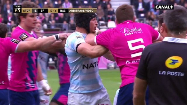 Rugby : Bagarre entre les joueurs du Stade Français et du Racing 92