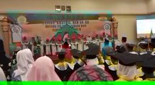 Lagu Kebangsaan Indonesia Raya Bergema di Wisuda Khotmul Qur'an III Metode Tilawati Cabang Bali