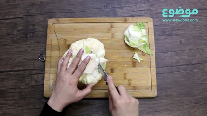 الطريقة الصحيحة لتقطيع الزهرة