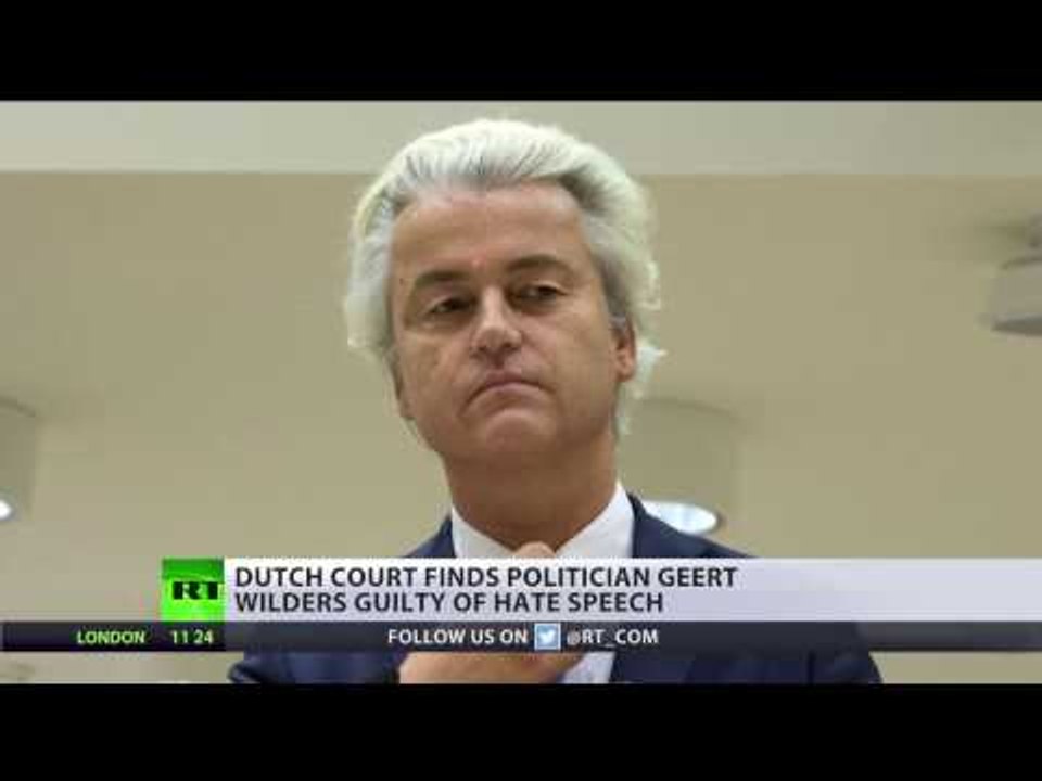 Far-right Wilders convicted in hate speech case, says 'half of Netherlands' convicted with him