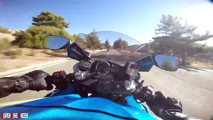 Suzuki Gsx-R And Ducati 848 Riding Fast-Mge0v