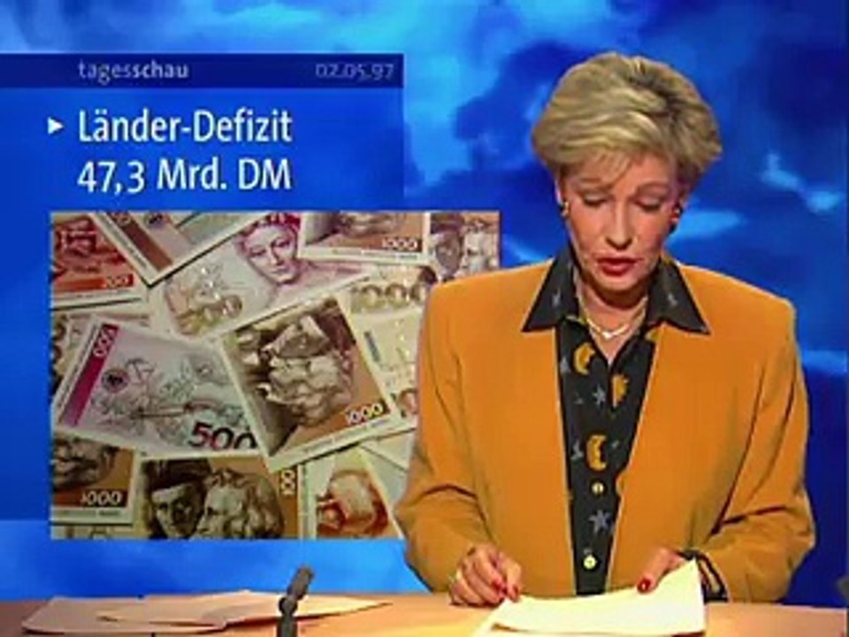 Tagesschau | 02. Mai 1997 20:00 Uhr (mit Dagmar Berghoff) | Das Erste