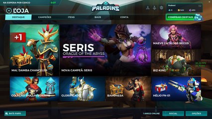 Liberando a Seris rapidinho aaaaa