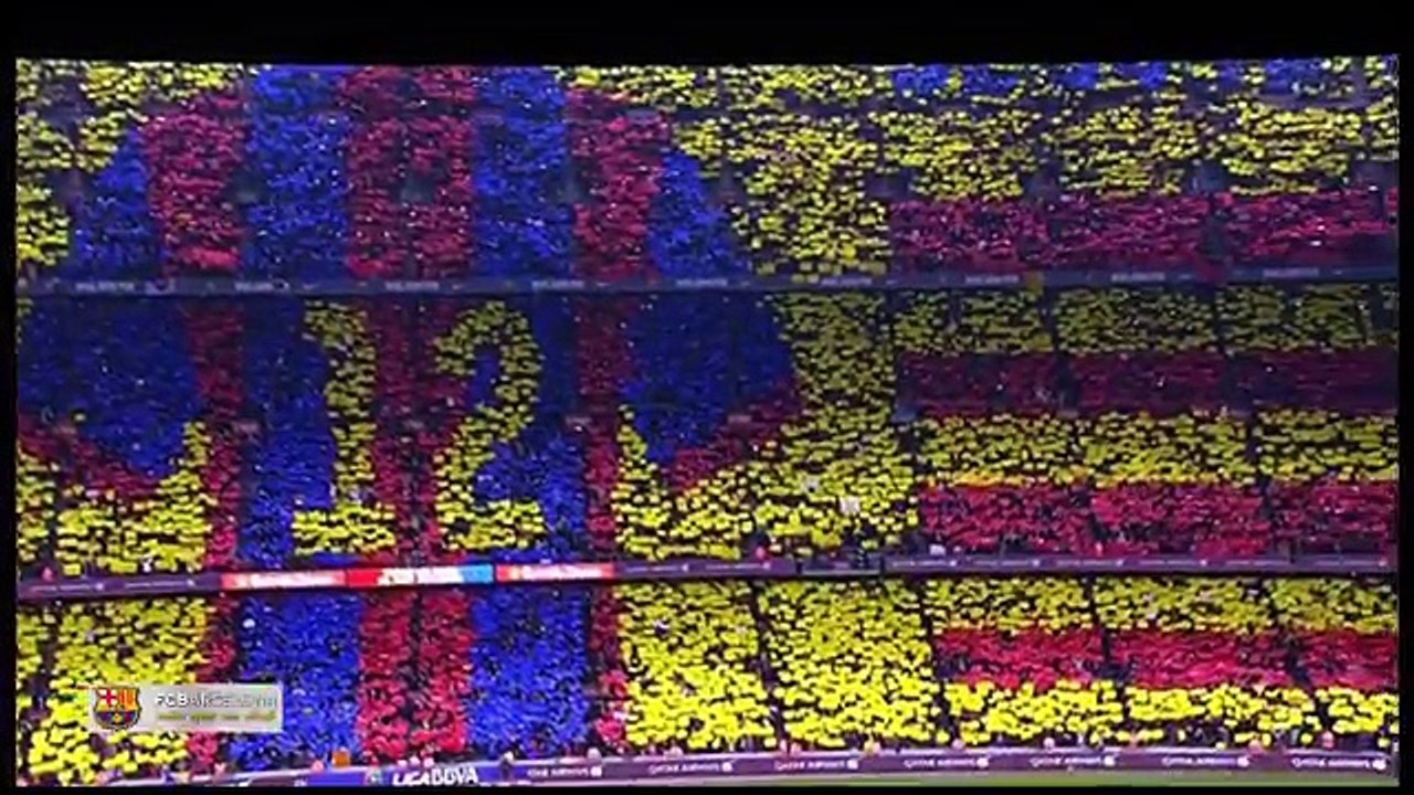 نشيد برشلونة من داخل الملعب - Fc Barcelona song Hd -