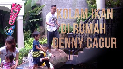 Kolam Ikan di Rumah Denny Cagur dan Kenangan Bersama Alm.Ayah - Cumicam 01 Mei 2017