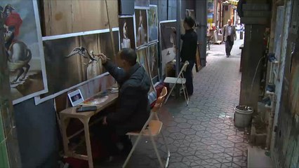 هذا الصباح- قرية صينية تختص بإنتاج اللوحات الفنية المزيفة