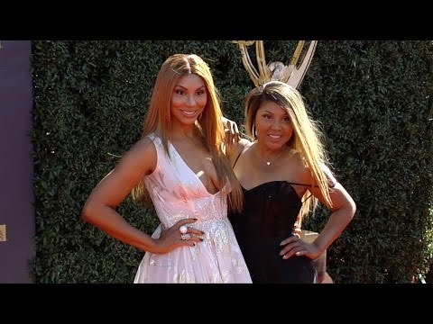 Tamar and Toni Braxton 2017 Daytime Emmy Awards Red Carpet