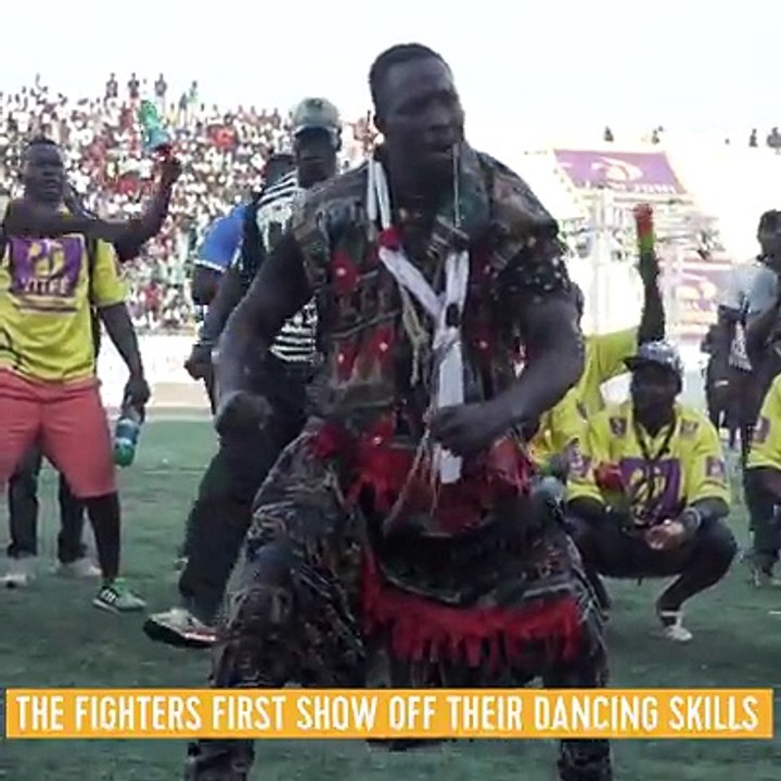 Reportage sur La lutte sénégalaise par la chaine américaine...