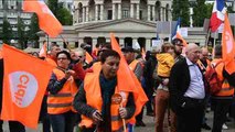 Sindicatos celebran en París el Día Internacional del Trabajador