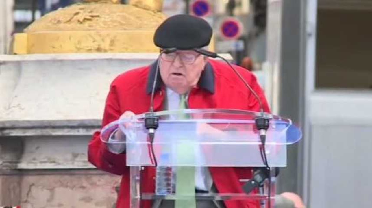 Jean-Marie Le Pen : Son discours chaotique du 1er mai (Vidéo)